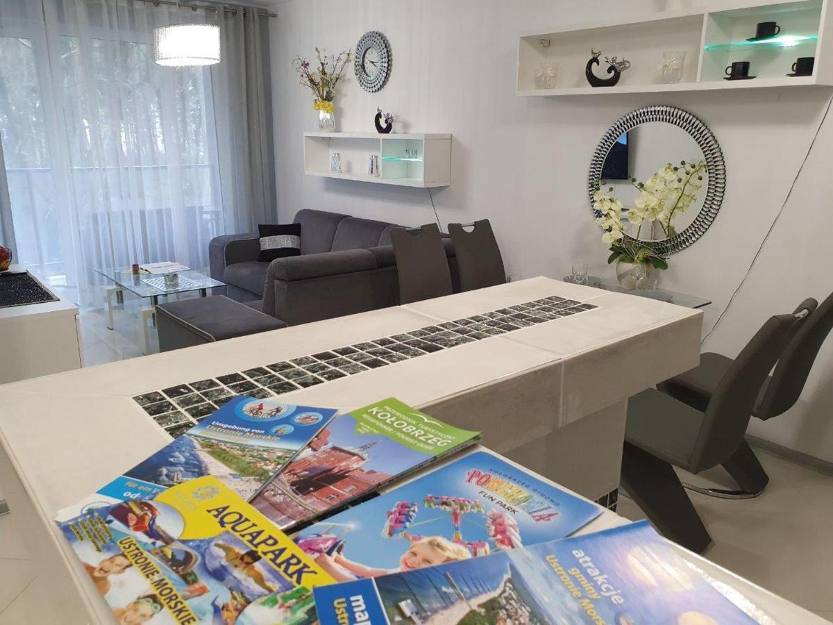 Appartamento Dwie Sosny - Morski Krysztal - Sauna, Jacuzzi, Silownia, Bawialnia - 365pam Ustronie Morskie